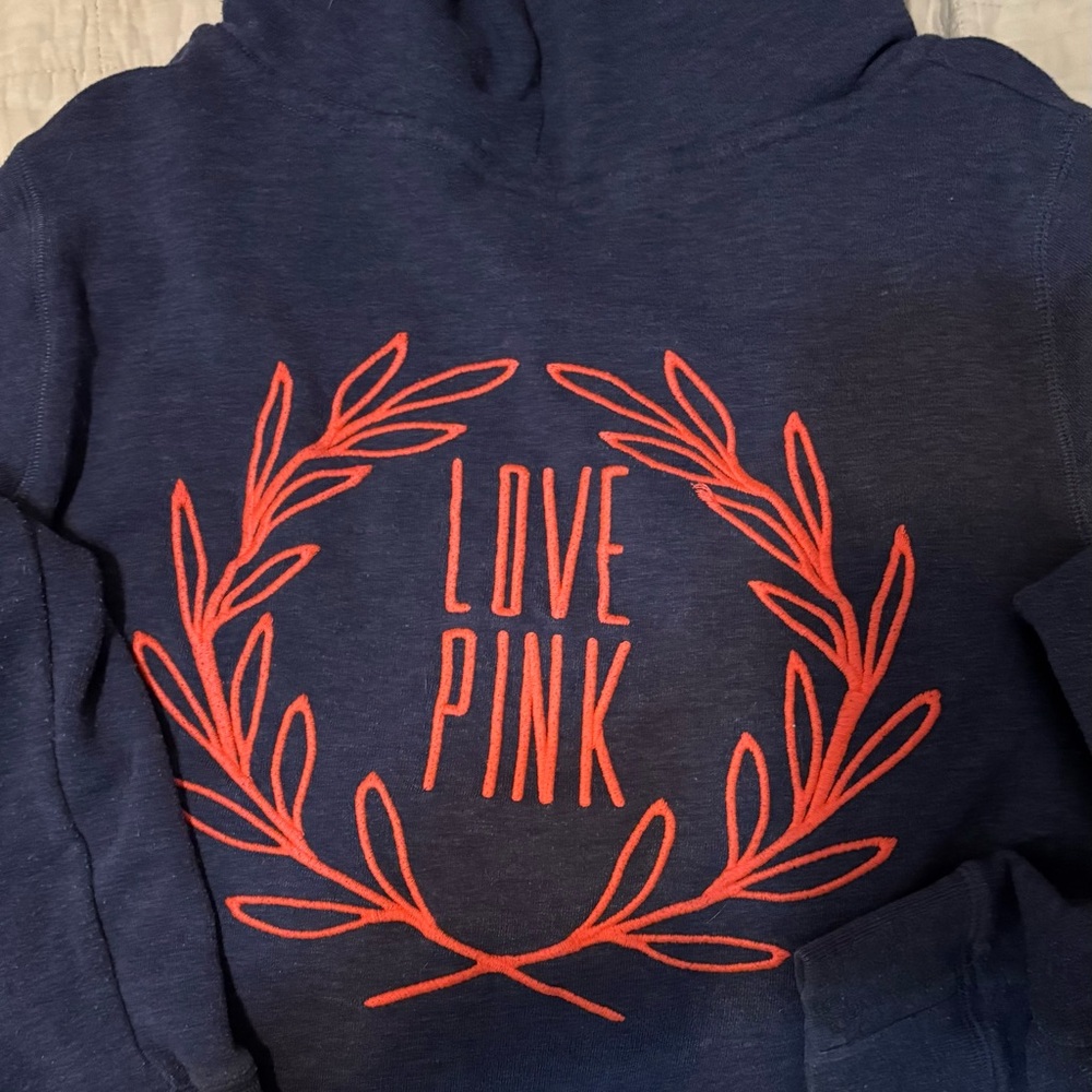 PINK Victoria's Secret Blue Hoodie